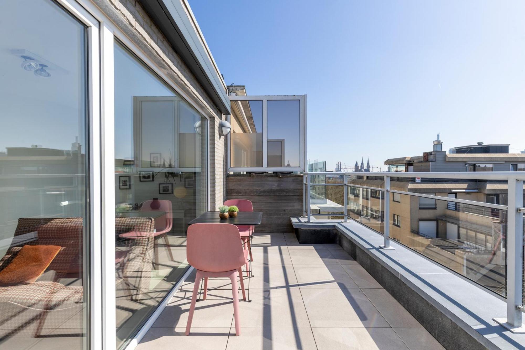 Penthouse Bij Leopoldpark Apartment Oostende Ngoại thất bức ảnh